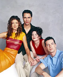 Mullally Prints: WILL & GRACE, from left: Eric McCormack