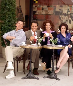 Mullally Prints: WILL & GRACE, Sean P. Hayes, Eric McCormack, Debra Messing, Megan Mullally, 1998-2006