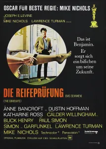 Dustin Prints: THE GRADUATE, (DIE REIFEPRUFUNG), German poster, Dustin Hoffman, 1967