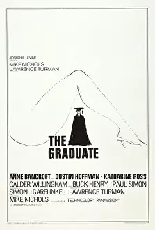 Older Woman Younger Man Prints: THE GRADUATE, US poster, Dustin Hoffman, 1967