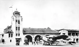 Art Deco Prints: Grand Central Air Terminal, designed by Henry L