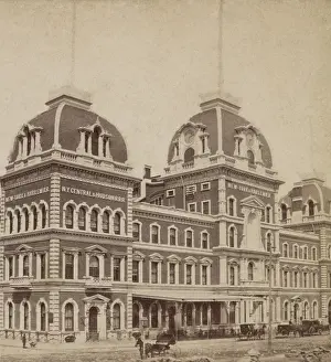Cities Prints: Grand Central Depot, was built in 1871 as the hub for three railroad lines in NYC