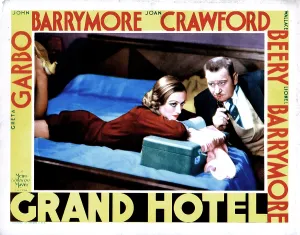 GRAND HOTEL, from left, Joan Crawford, Wallace Beery, 1932