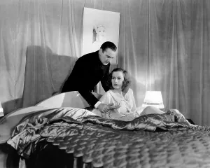 Images Dated 16th December 2015: GRAND HOTEL, from left, John Barrymore, Greta Garbo, 1932