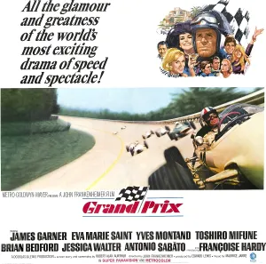 Racing Prints: GRAND PRIX, heads top from left: Toshiro Mifune