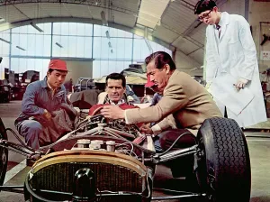 Mechanic Prints: GRAND PRIX, James Garner, Toshiro Mifune, 1966