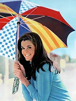 Colorful Prints: GRAND PRIX, Jessica Walter, 1966