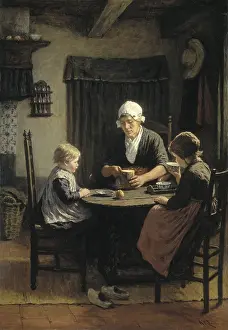 Caps Prints: At Grandmother's, by David Adolph Constant Artz