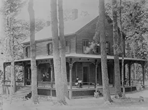 Lcgr1901 Prints: Grant spent his lasts days at Joseph Drexel's vacation house on Mount McGregor