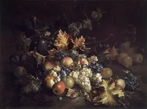 Fruit Prints: Grapes, apples, pears, watermelons and figs (Uva)