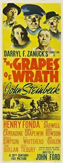 Carradine Prints: THE GRAPES OF WRATH, top from left: Russell Simpson