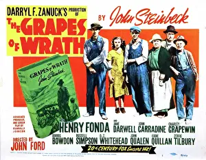 Friends Prints: THE GRAPES OF WRATH, US poster