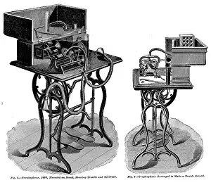 Images Dated 17th October 2007: The graphophone, an early recording device