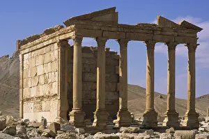 Colonnade Prints: Grave Temple, 3rd Century, marble - Syria, Palmyra. Whole building