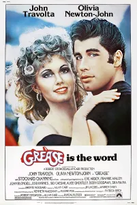 Girlfriend Prints: GREASE, US poster, Olivia Newton-John