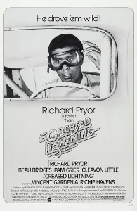 Racing Prints: GREASED LIGHTNING, US poster art, Richard Pryor, 1977