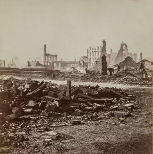 Street Prints: Great Chicago Fire, Oct. 9, 1871