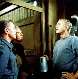 Attenborough Prints: THE GREAT ESCAPE, Richard Attenborough, Gordon Jackson, Steve McQueen, 1963