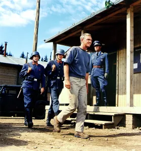 Pow Camp Prints: THE GREAT ESCAPE, Steve McQueen, 1963