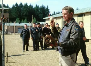 Baseball Glove Prints: THE GREAT ESCAPE, Steve McQueen, 1963