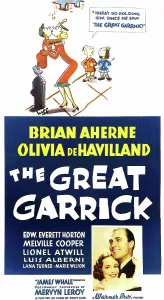Images Dated 20th November 2012: THE GREAT GARRICK, US poster art