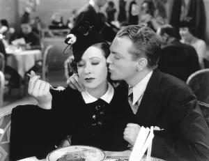 Restaurant Prints: GREAT GUY, from left, Mae Clarke, James Cagney, 1936