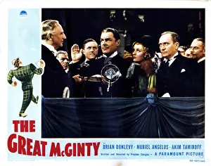 Politician Prints: THE GREAT McGINTY, from left, Allyn Joslyn