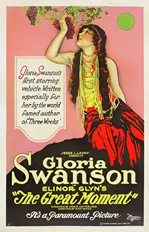 Grapes Prints: THE GREAT MOMENT, Gloria Swanson, 1921