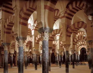 Hispano Arab Prints: Great Mosque of Cordoba. 8th-9th c