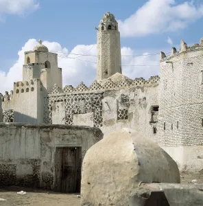 Yemenites Prints: Great Mosque of Zabid. ca. 820-13th c