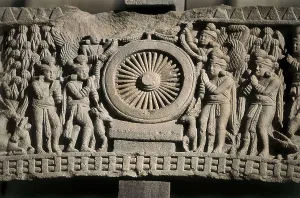 Aisan Prints: Great Stupa. 3rd BC. INDIA. Sanchi