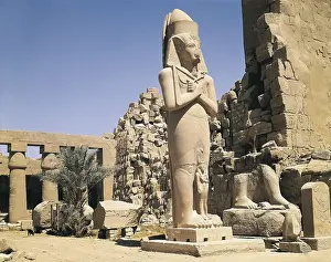 Egyptian Empire Prints: Great Temple of Amon-Re. 16th-4th c