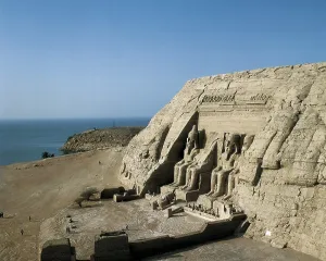 Assouan Prints: Great Temple of Rameses II. EGYPT
