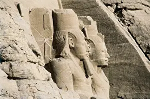 Assouan Prints: Great Temple of Rameses II. EGYPT
