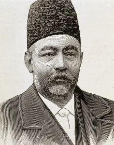 Attire Prints: Great Vizier of the Shah of Persia. Engraving. AISA/Everett Collection**US SALES ONLY**