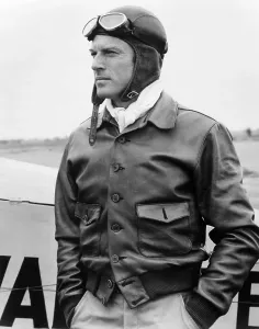 Images Dated 20th June 2006: THE GREAT WALDO PEPPER, Robert Redford, on set, 1975