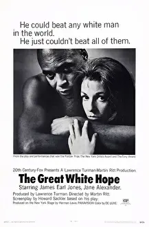 1970 Movies Prints: THE GREAT WHITE HOPE, US poster