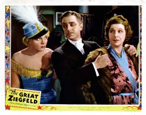 Fanny Prints: THE GREAT ZIEGFELD, from left, Esther Muir, William Powell, Fanny Brice, 1936