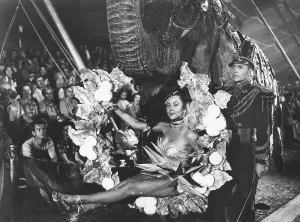 THE GREATEST SHOW ON EARTH, Gloria Grahame, Lyle Bettger, 1952