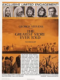 Mccallum Prints: THE GREATEST STORY EVERY TOLD, US poster art