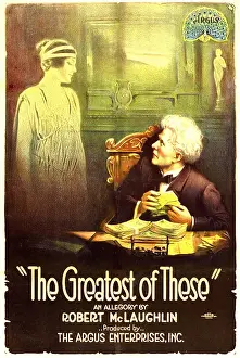 Ghost Prints: THE GREATEST OF THESE, from left, Belle Adair, Alec B. Francis, 1914