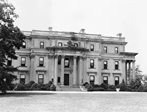 Evangelist Prints: Grecian-Corinthian Mansion on the 700-acre Vanderbilt estate at Hyde Park, N.Y