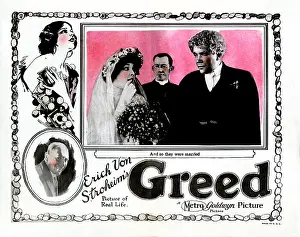 Wedding Dress Prints: GREED, bottom left: Erich Von Stroheim