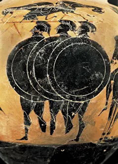Shield Prints: Greek hoplies. Greek classical art
