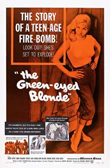 Images Dated 29th April 2014: THE GREEN-EYED BLONDE, US poster, Susan Oliver, 1957