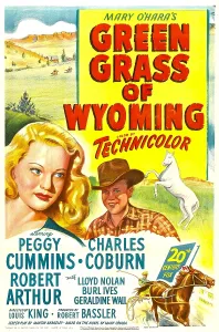 Wild Prints: GREEN GRASS OF WYOMING, US poster