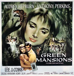 Wild Animals Prints: GREEN MANSIONS, top center: Audrey Hepburn