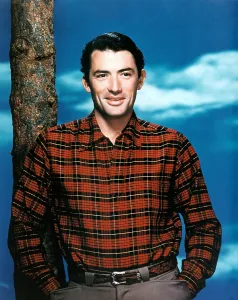Plaid Shirt Prints: GREGORY PECK