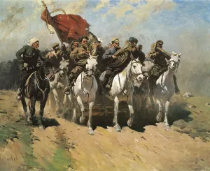 1920 Prints: GREKOV, Mitrofan Borisovich (1882-1934)