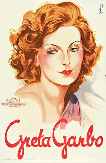Images Dated 18th June 2013: Greta Garbo on 1930s personality poster